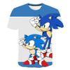 3D Character T-shirt for Boys Girls Spuer Speed Game Short Sleeve Summer Children's Clothes Casual Tee Tops