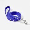 Colorful Soft Leather Pet Leashes with Alloy Buckle Fashional Skin-friendly Durable No-tangle Leash for Dogs Pets Accessories
