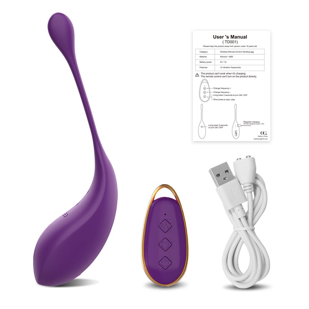Powerful Wireless Remote Control Vibrating Egg Sex Toys Female Wearable G-Spot Vibrator Love Egg Jump Goods For Adults 18 Women