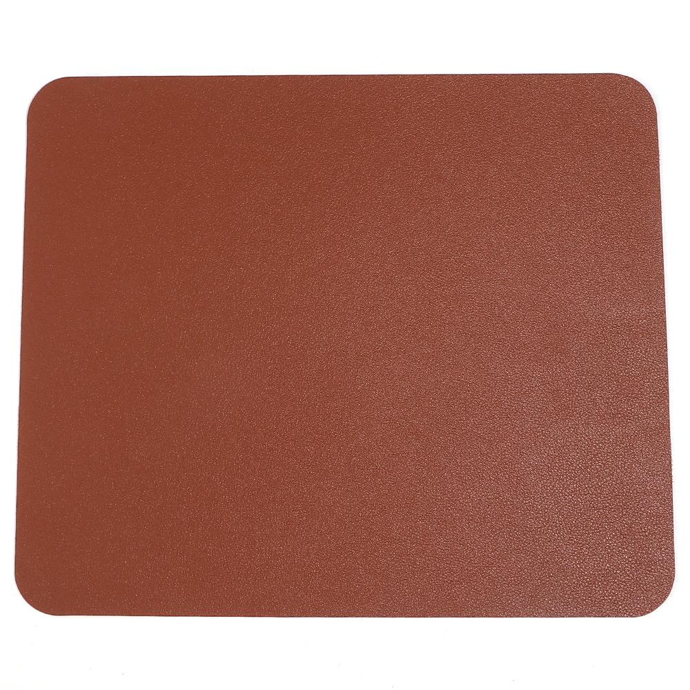 Simple Anti-slip PU Leather Mouse Pad Solid Color Universal Mice Mat New Desk Cushion For Laptop Computer Office Accessories