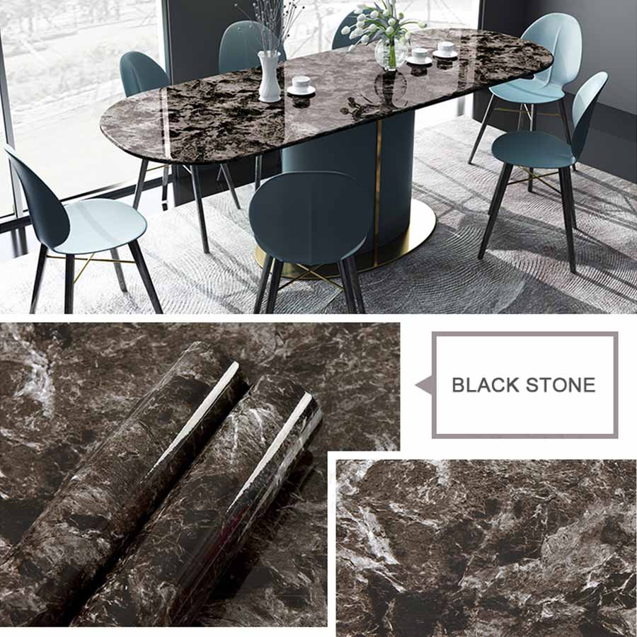 

Сделай сам Мраморная декоративная пленка Ванная комната Самоклеящиеся обои для стен Ремонт мебели Кухонная столешница Водонепроницаемые обои 8m x 40cm