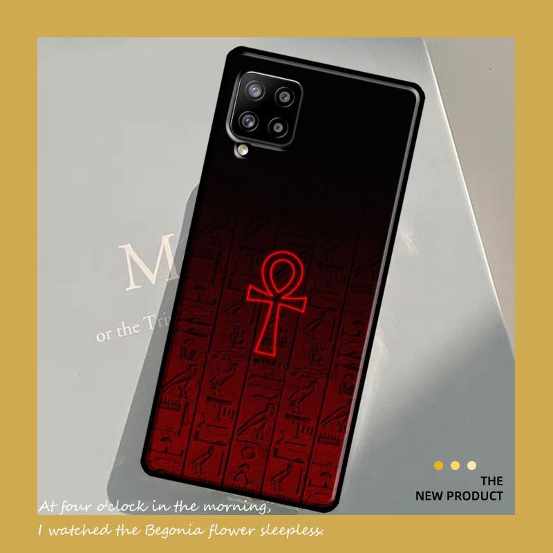 Egypt Nefertiti Anubis Ankh Case For Samsung Galaxy A54 A34 A13 A23 A33 A53 A73 A12 A22 A32 A52 A51 A71 A14 Cover