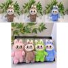 Creative Sheep Plush Keychain For Trendy Bag Accessories Available In Pink And Green