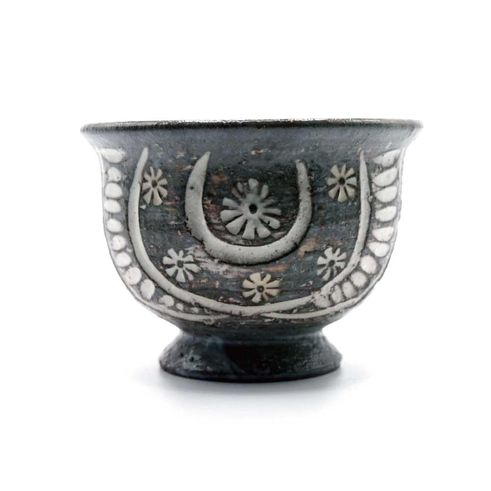 Okadaen Tea Utensils Kumide Tea Bowl Tawarate Set of 5