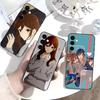 Horimiya Kyoko Hori Phone Case For Samsung Galaxy A73,A72,A71,A70,A53,A52,A51,Others Soft Black Cover