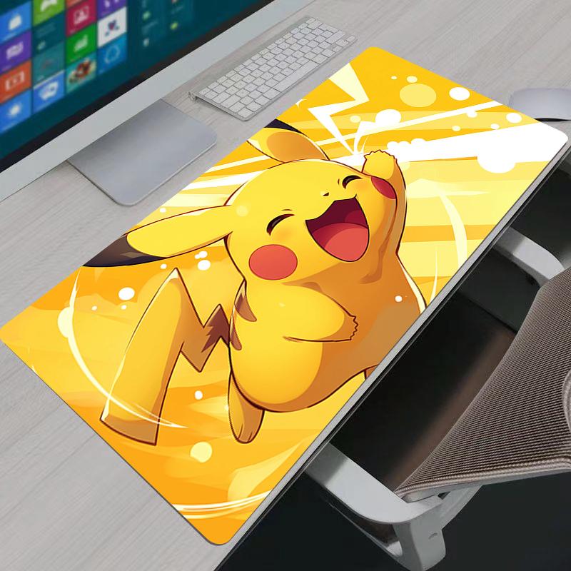Pokemon Pikachu Mouse Pad Gamers Large Computer Extended Game Mousepad Desk Mat Keyboard Rubber durable Durable Carpet