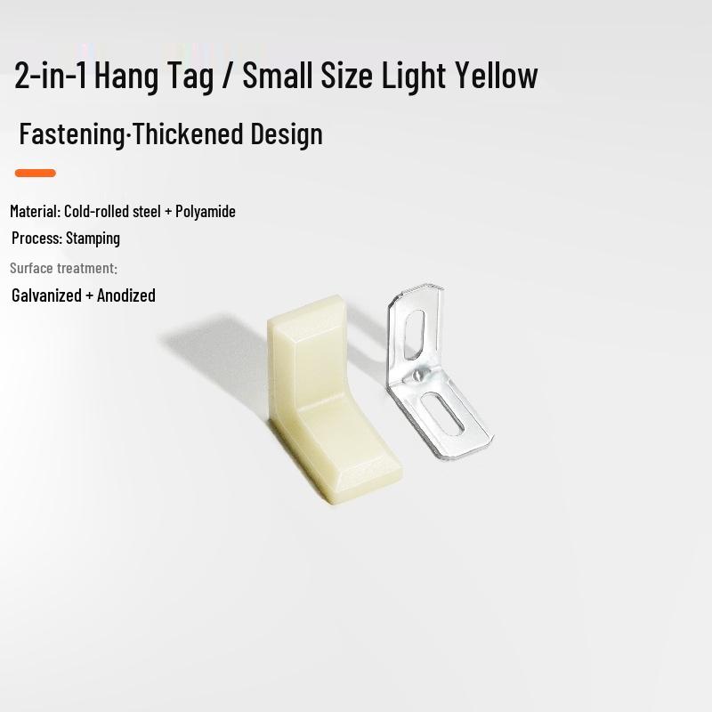 Decorative Right Angle Cabinet Bracket with Cover - Furniture Hardware Accessory