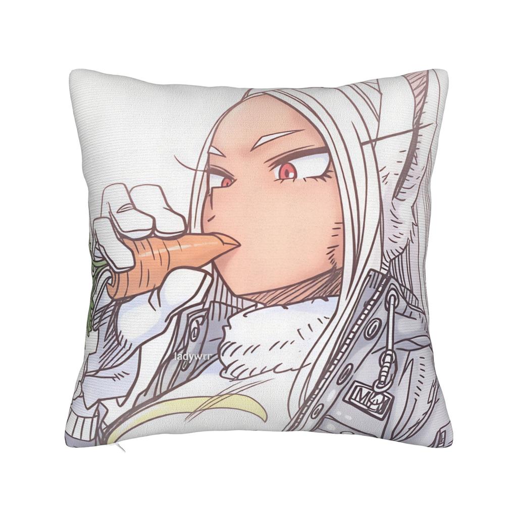 Pillow Cover Rabbit Hero Mirko Kawaii Pillow Case For Chair Sofa Home Decor Pillowcases