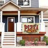 Delicious Pizza Modern Banner No Pole Very Suitable for Outdoor Activity Atmosphere Decoration, Outdoor Banner Sign