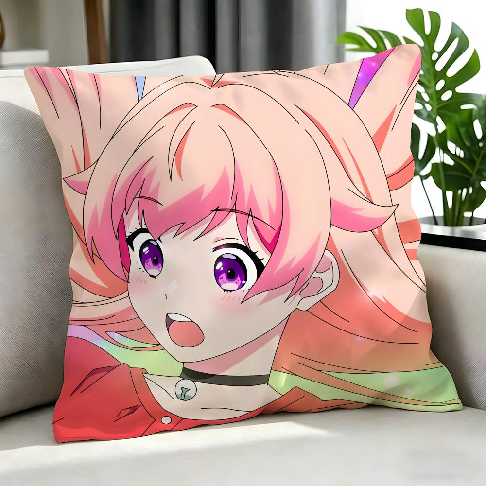 anime Witch Watch Cushion Cover Cushion Cover Set Pcs x x x Pillowcase Decorative Sofa Home Decor