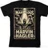Men Marvelous Marvin Hagler Graphic T‑Shirt Vintage Boxing Champion Poster Print Crew Neck Short Sleeve Tee