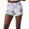 Dash Printed Mid-Rise Breathable Lightweight Running Shorts Women Shorts 221759-412