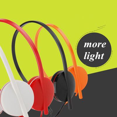 Headset Kabelgebundenes Headset Sportlich Gerade Einfach Lautsprecher-Headset Handyspiel Leichte Kopfhörer