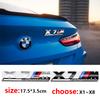 ABS Competition Car Trunk Badge Emblem Thunder Edition Sticker For BMW M logo 1m 2m 3m 4m 5m 6m 7m 8x1m X2M X3M X4M X5M X6M X7M