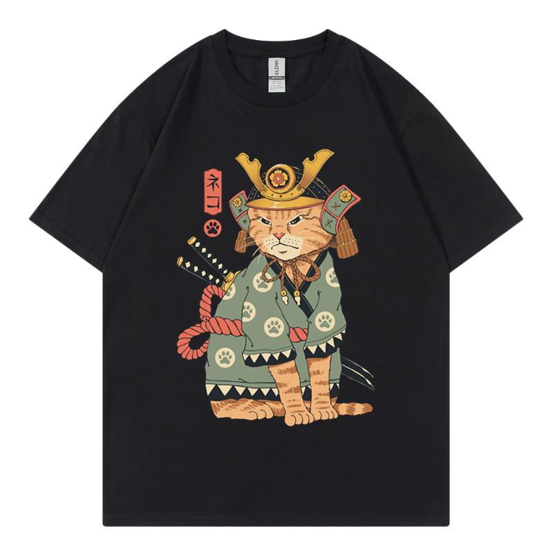 Unisexs Tshirt Summer Korean Edition New Pure Cotton Simple Cartoon Print Round Neck Short Sleeve Popular Casual Short Sl