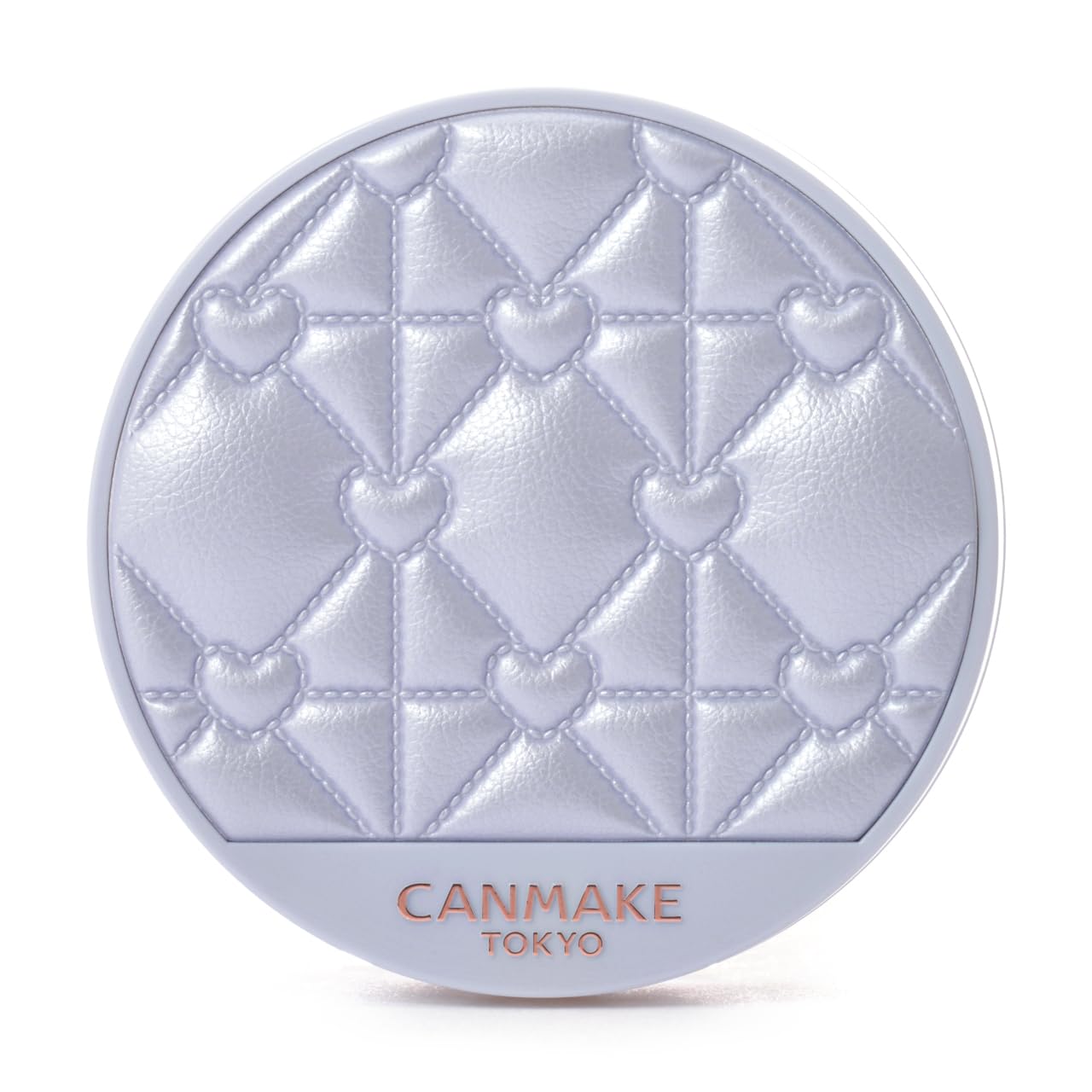 Canmake Illuminating Finish Powder 01 Edition Quilted Hydrangea Garden Face Powder Glowing UV Lavender Color ~Abloom~ (Limited Container) - Skin,