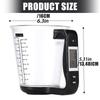 Auto Shut Digital Measuring Cup Scale for Baking Enthusiasts Featuring Durable Construction and Clear Readouts