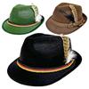 Bavarian Feather Decors Hat Fedora Hat Costume Cosplay Cap Fashion Oktoberfest Hat  Halloween