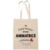 Tote Bag - PLANETEE - Beloved Animator Woman - Cotton - Printed In France - Strong Handles
