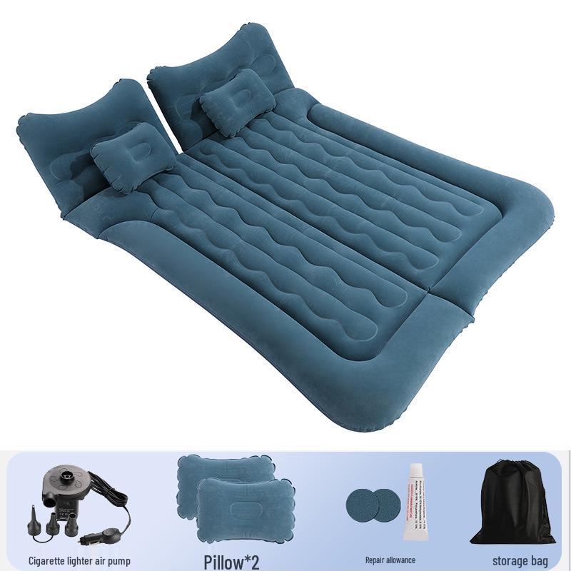 SUV Inflatable Rear Trunk Travel Mattress - Outdoor, Off-Road & Self-Driving Tour Sleeping Pad