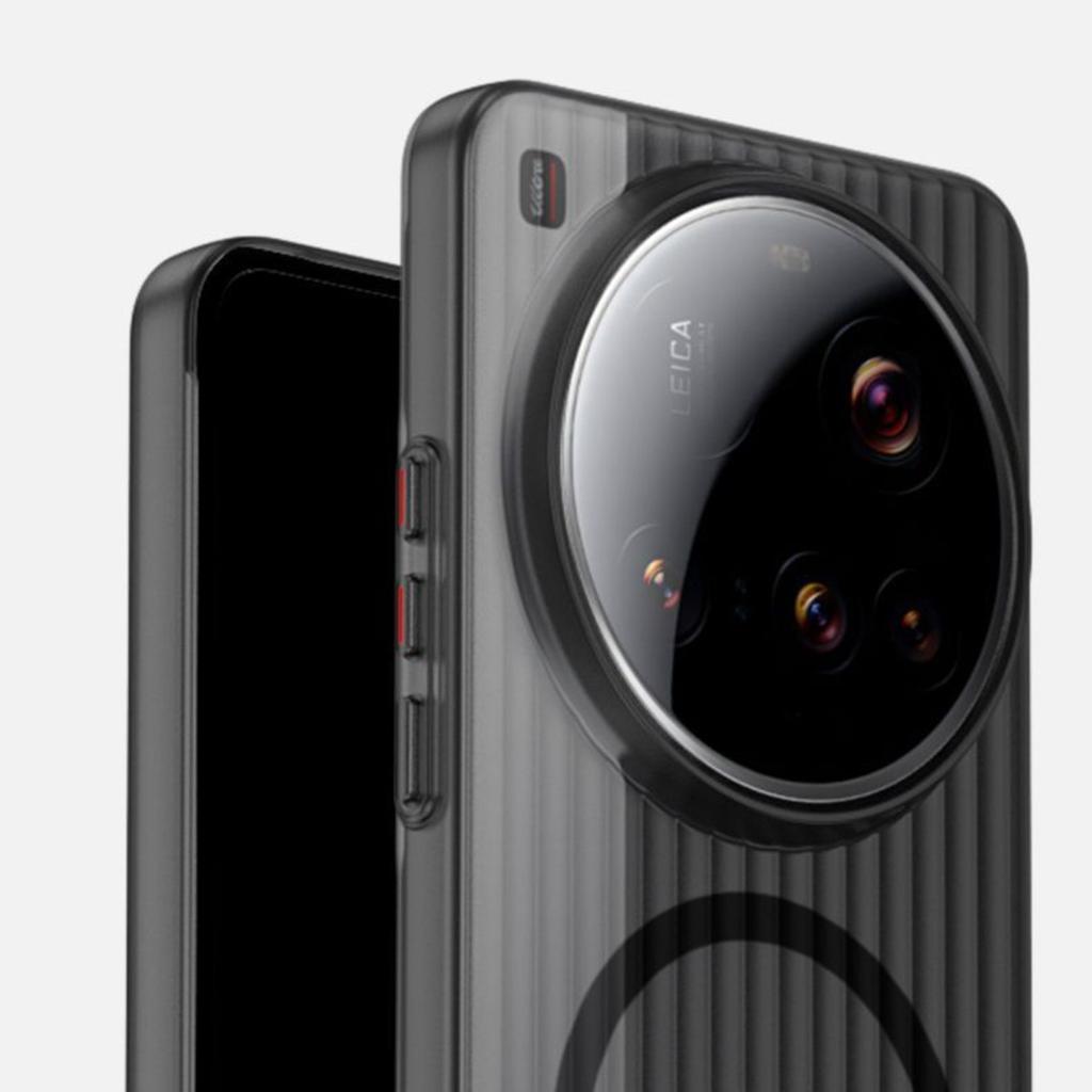 Mi 15ultra Mobile Phone Case Mi 14 Matte Magnetic Corrugated 13Pro Anti-drop Protection