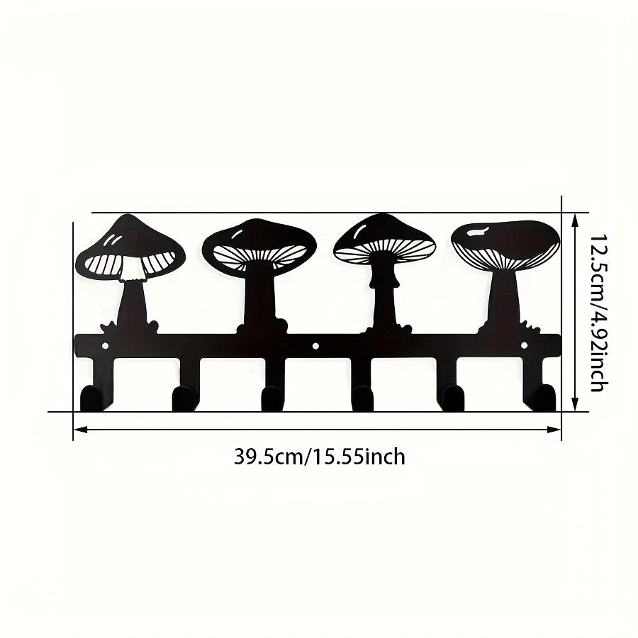 

Вінтажний чавунний гачок-гриб Настінний вішак для кухні, передпокою, органайзер чистий