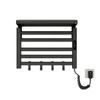 Estante Calefactor Eléctrico de Temperatura Constante para Baño Estante de Almacenamiento sin Taladro Estante Inteligente para Toallas para el Hogar