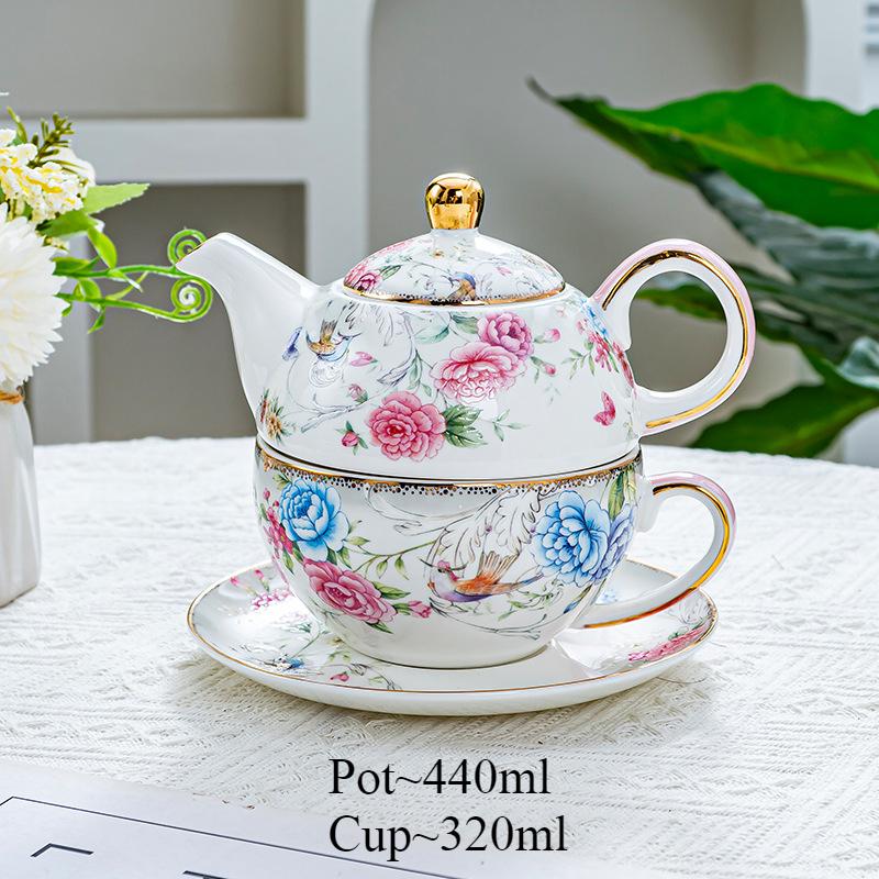 BRPeony Kwiat Ceramiczny Kubek Spodek Retro Popołudniowa Herbata Filiżanka do Kawy Zestawy Spodków Zestaw Kubków dla Pary Domowe Kreatywne Naczynia do Picia Kubki Domowy PrezentEY