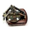 Nautical Table Decor Magnifier Clean Glass Magnifier Gift Items Brass Compaq Office