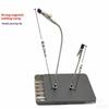 10PCS Heat Resistant Magnetic Soldering Helping Hands Flexible PCB Holder Clips for High Temperature Soldering