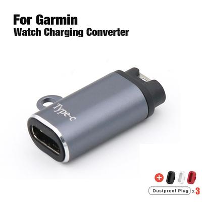 Type C/Micro/Ios USB Charger Adapter Connector Charger Adapter For Garmin Fenix 7/6/5/7X/7S/6X/5X/Plus Watch Charging Converter