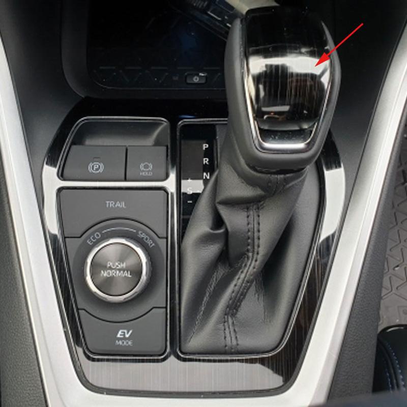 Gear Shift Handle Sleeve Cover for Toyota Rav4 Rav 4 Xa50 Interior Trim Metal Car Accessories 1 Pcs