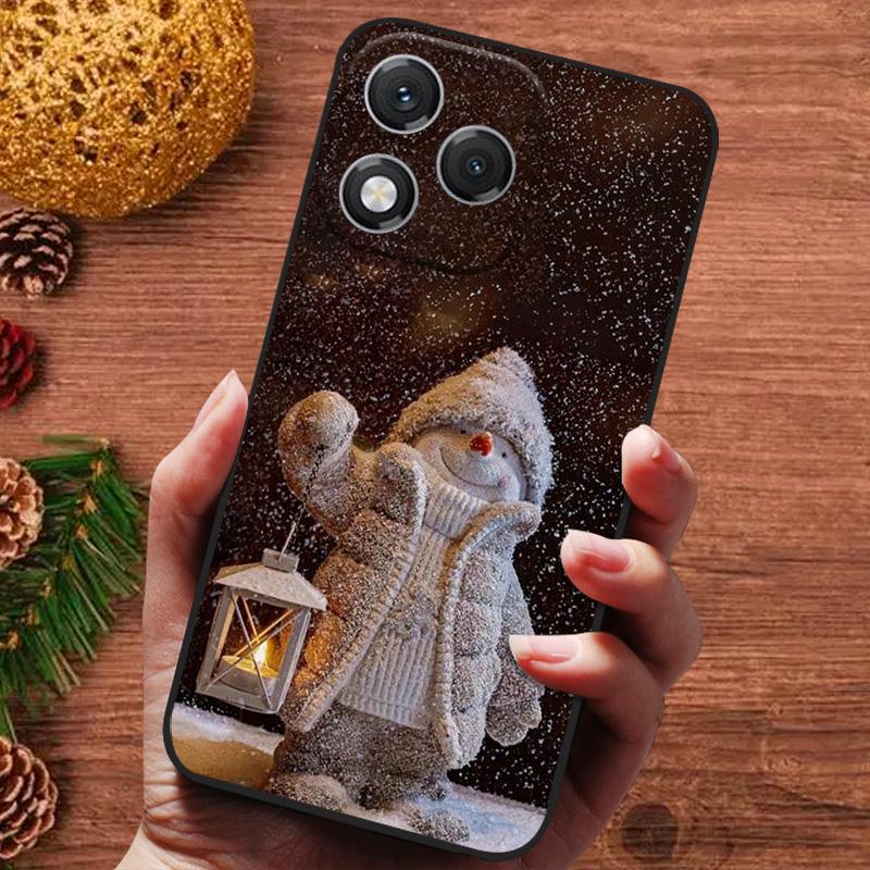 Christmas Painted Cover For Honor 400 Lite Honor400 200 90 Pro Magic 7 Lite Case Silicone Soft Fundas Phone Cover Magic7 Lite