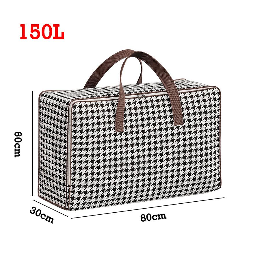 Large Capacity Storage Bag Waterproof Moisture Proof Clothes Quilt Storage Bag Foldable Travel Luggage Bag Wardrobe Organizer