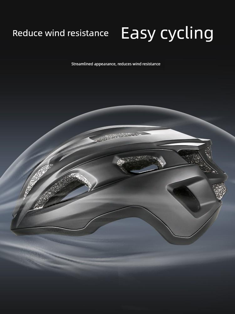 Mountain Road Bike Helmet, Aerodynamic Wind-Breaking Safety Helmet, Cycling Full-Face Helmet for Men, Women, and Teenagers