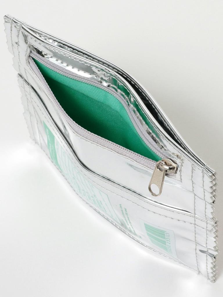 Ray Accommode x Ray BEAMS Exclusive Potato Chip One Size BEAMS/Pouch Pouch, Women's, Silver,