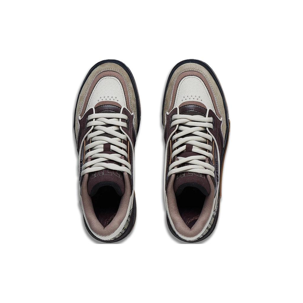 New LiNing 001 BTC Prm Slip Resistant Low Top Skateboard Shoes Men's Umber AGCT219-2