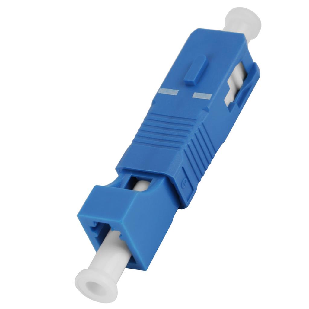 Sc Adapter, Male to Lc Female Single Mode Optic Adapter, Singlemode Lc Sc Optical Adaptor Converter for Optical Adapters