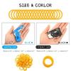 Full Metal  Folding Rubber Band Toy Outdoor Sports Keychain Toy