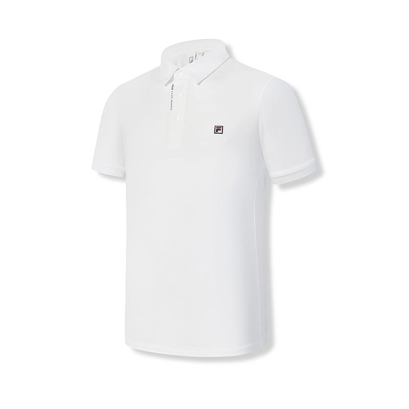 New FILA Polo Shirts Men's Jade White A11M423131FWT