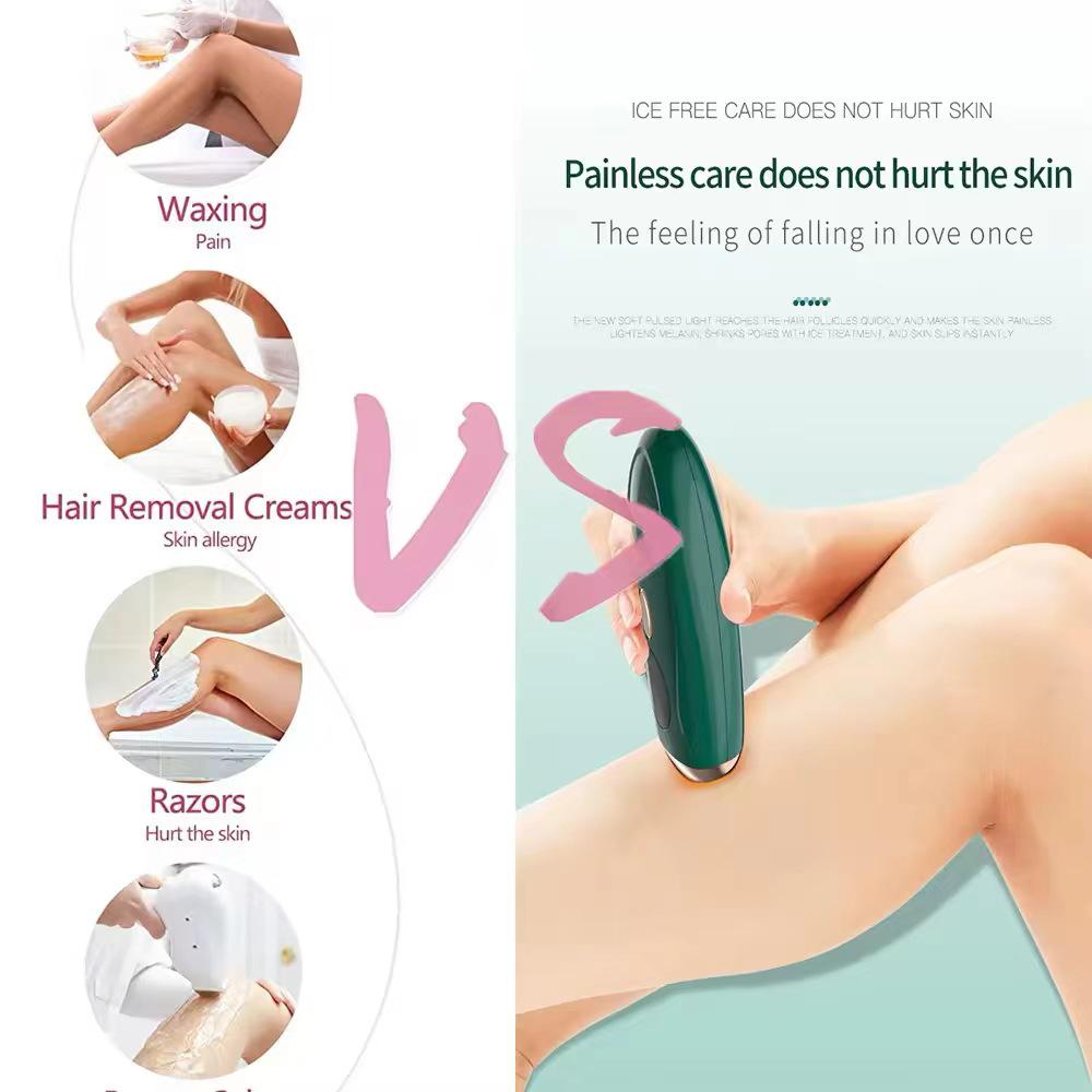 IPL Hair Removal Device with Strong Pulsed Light for Home Use – Laser Photorejuvenation Beauty Instrument