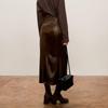 Less 2024 Autumn Slim-Fit Mid-Length Skirt