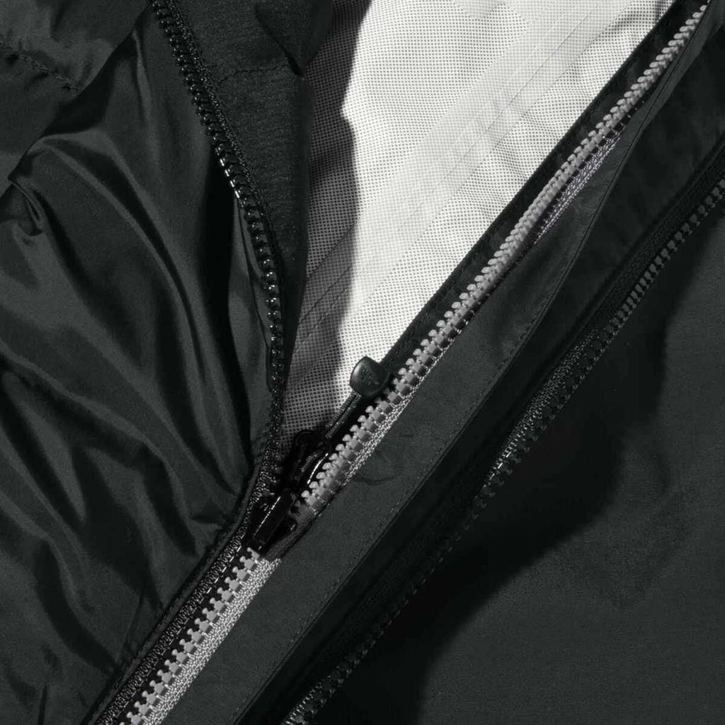 North Pass Drain Jacket NPJ62225 Waterproof Hood Removable Black 110 [The Face]