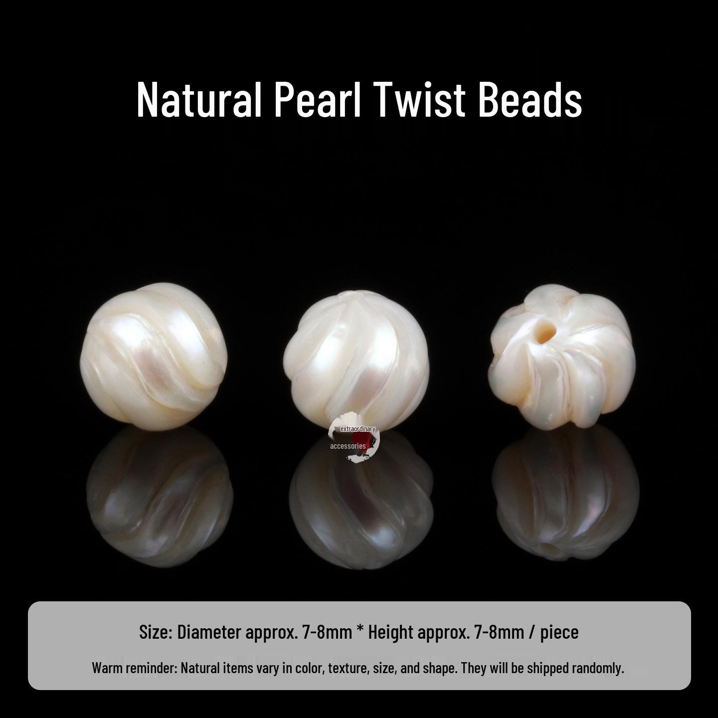 Exquisite Natural Freshwater Pearl Twist Beads for DIY Bracelets and Necklaces