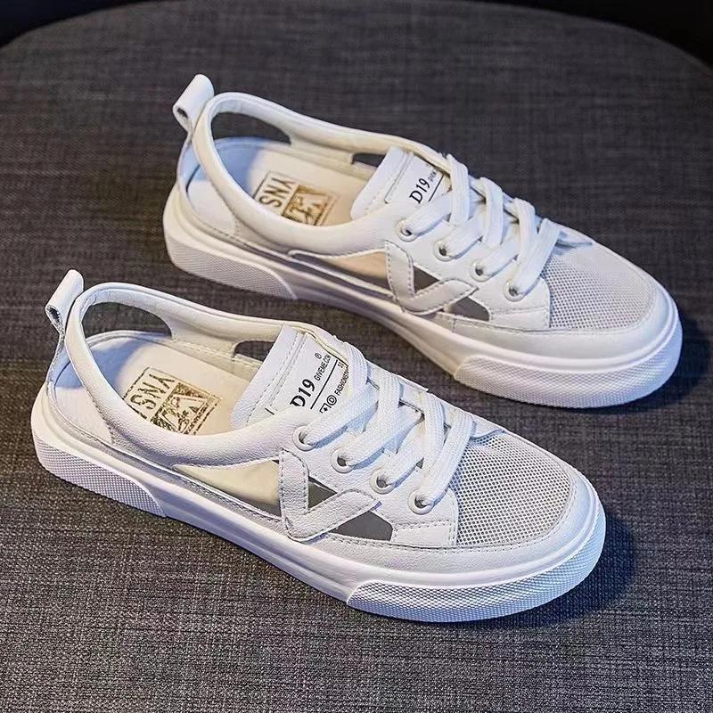 Women's Sandals New 2025 Fish Mouth Sandals Metal Trim Transparent Women's Shoes Big Zapatos Para Mujer