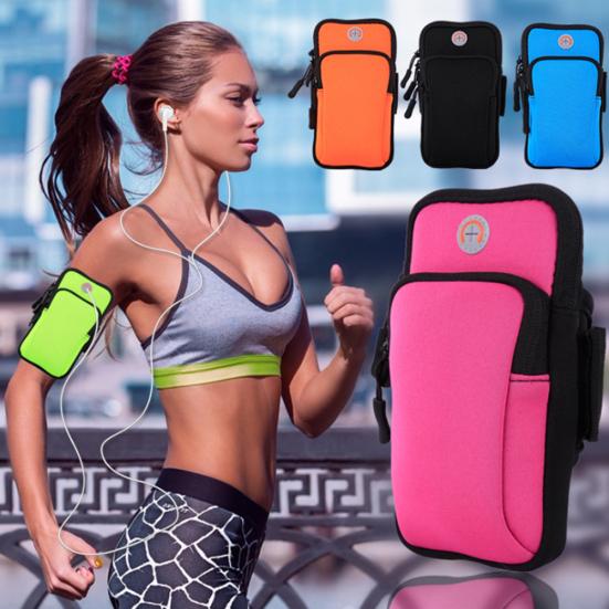 Unisex Running Jogging Fitness Sport Mobile Phone Armband Bag Wrist Pouch Case