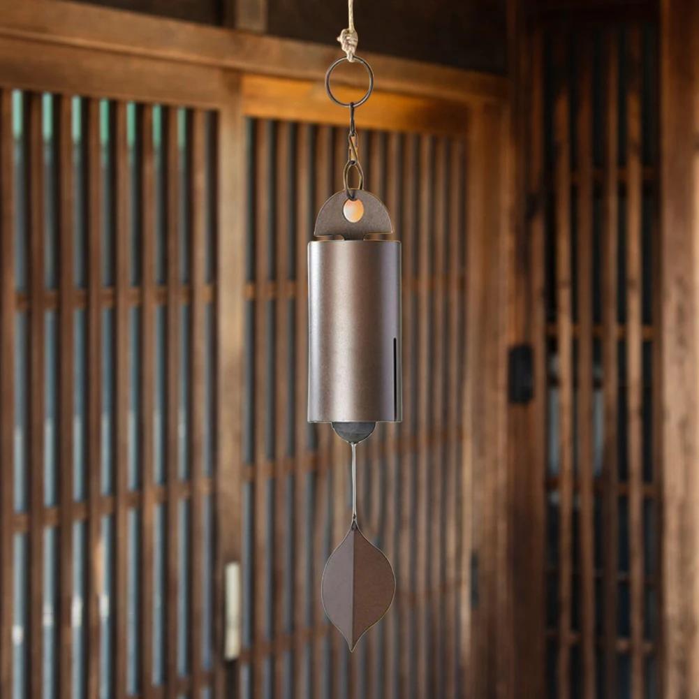 Vintage Metal Heroic Windbell Wind Chimes Deep Resonance Serenity Bell for Outdoor Home Garden Courtyard Decoration Home Decor