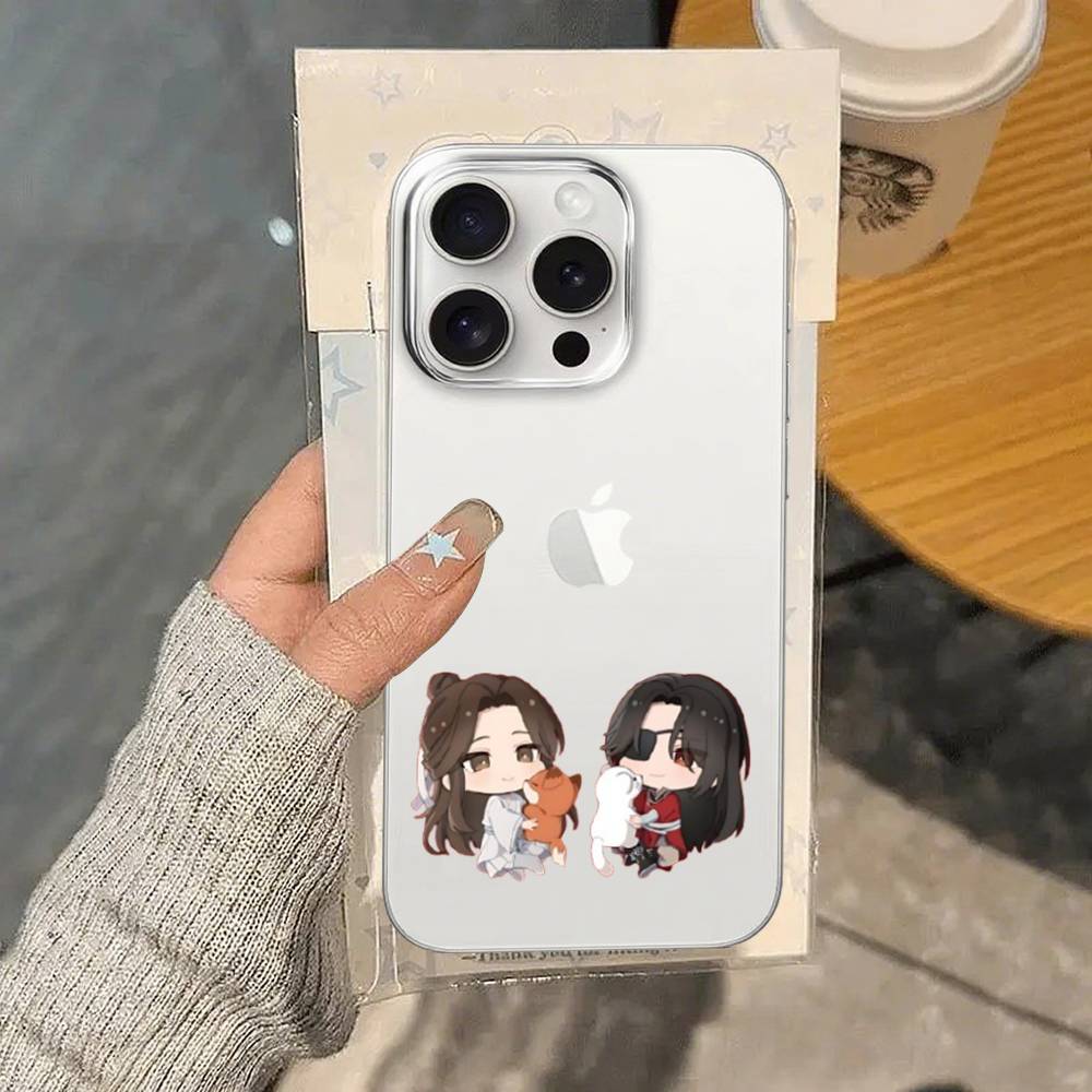 H-Heavens Officials Blessings Phone Case For IPhone 17/16/15/11/13/14 Pro Max Plus/X/Xr/Xs Max/12mini Air Transparent Clear