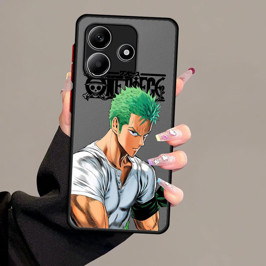 Funda Back Phone Cover Case for Xiaomi Redmi Note 14 10 13C 11 A4 13 Pro Plus 9S 14C 12 Cool One Piece Luffy Zoro