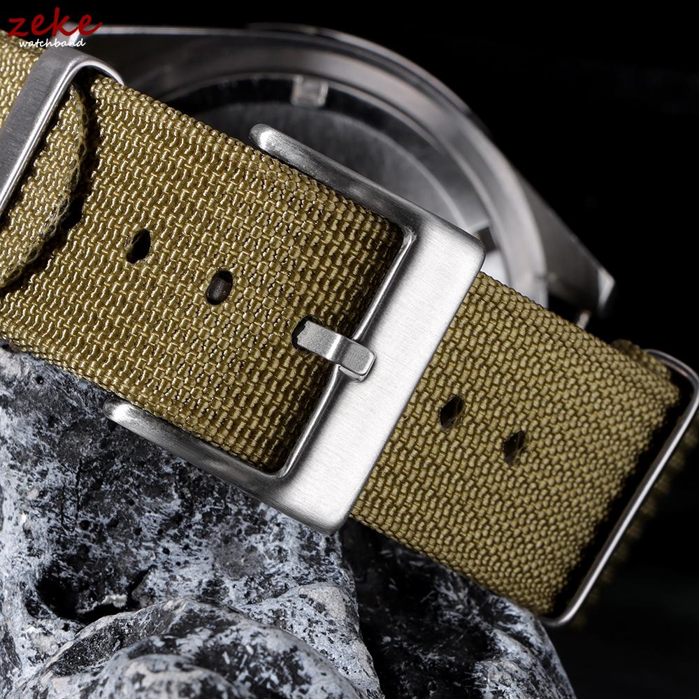 Nylon Watch Band 18mm 20mm 22mm Comfortable Watch Straps Military Watch Strap for Men Women Watchbands Braided Woven Wristband